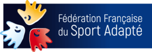 Logo de la Federation française du sport adapté, affiliation avec un club de sport