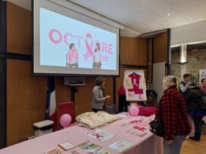 Lire la suite à propos de l’article Soirée octobre rose organisée par l&rsquo;association des commerçants de Villejuif. RSCAP à l&rsquo;honneur!