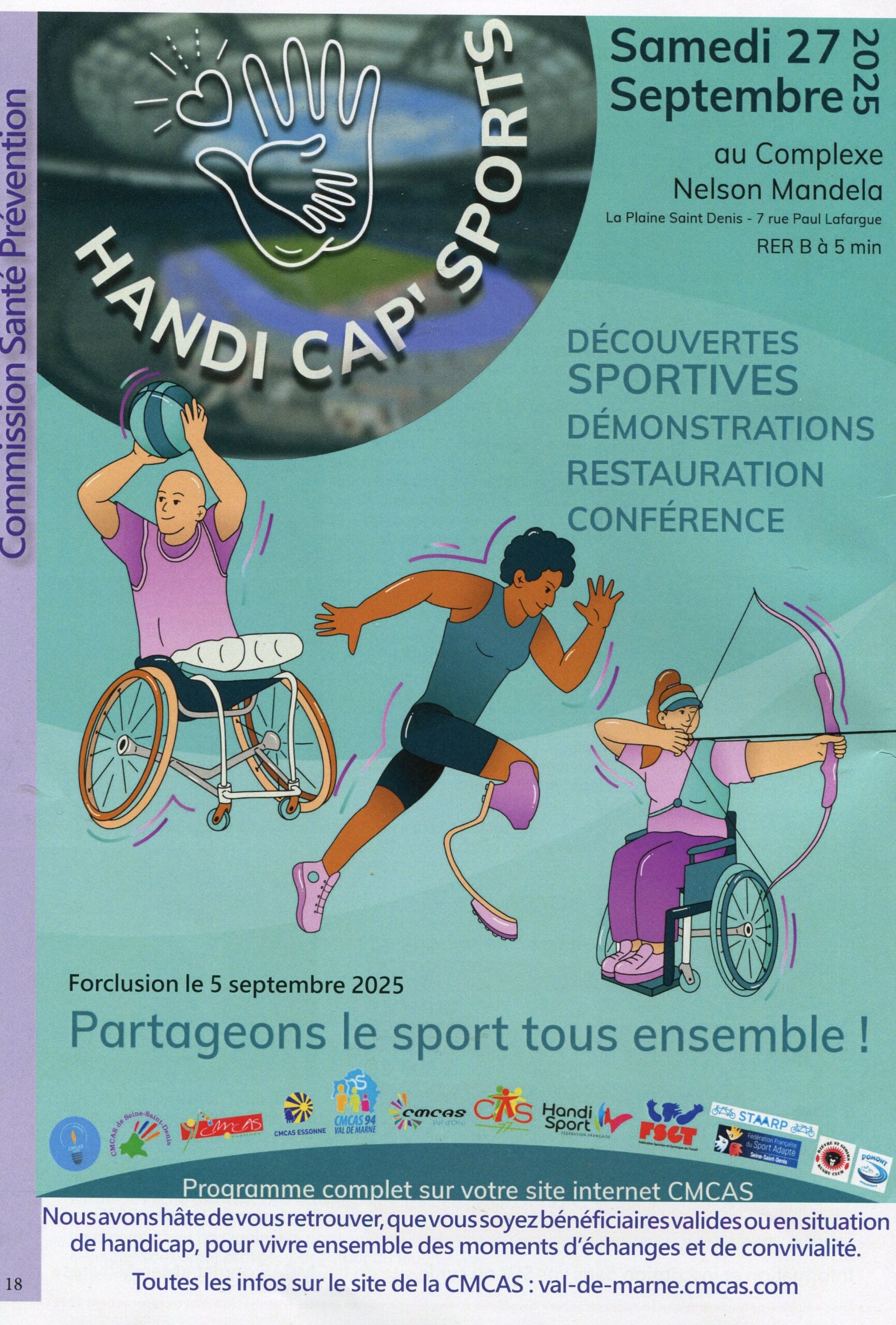 Lire la suite à propos de l’article Les Commissions « Santé Prévention » des comités d&rsquo;Entreprises IDF des Electriciens et Gaziers invitent le RCVB rugby adapté